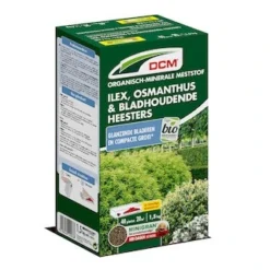 DCM Meststof Voor Ilex, Osmanthus & Bladhoudende Heesters